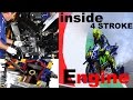 VIDEO INSiDE the 4 STROKE Motorcycle ENGINE