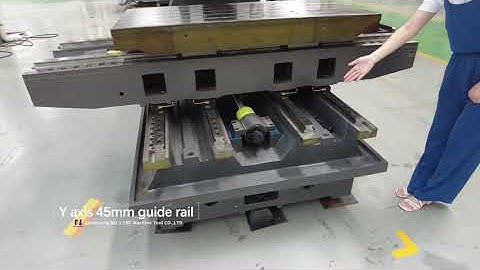 CNC Machining Center VMC1370 machine body for heavy duty processing