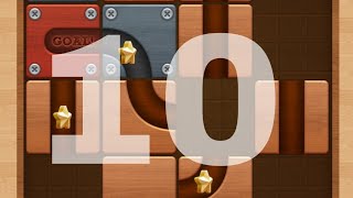 How To Solve  Roll the Ball - slide puzzle Star Mode Andromed Package Level 10 | Shorts video screenshot 4