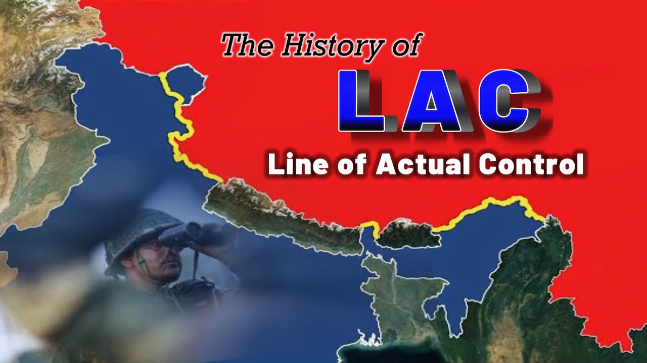 LAC (Line of Actual Control) between India and China Bole India LAC (Line of Actual Control) between India and China Bole India