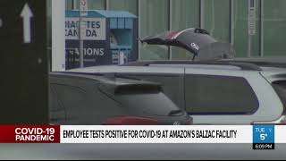 Amazon employee tests positive for COVID-19