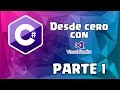 C# desde cero con Visual Studio [Parte 1] (IDE y Hola mundo)