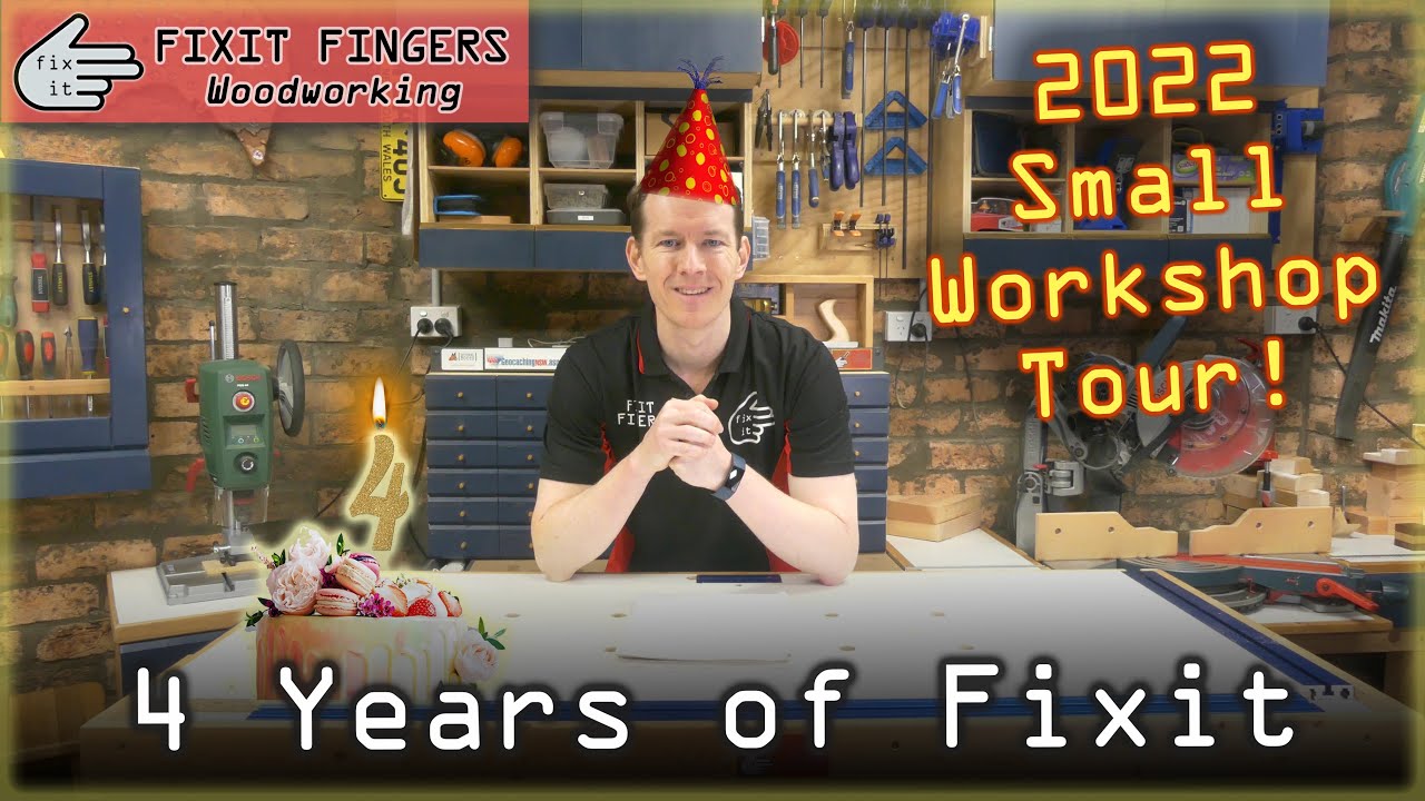 Fixit Fingers Four-some Years of YouTube & 2022 Small Workshop Tour ...