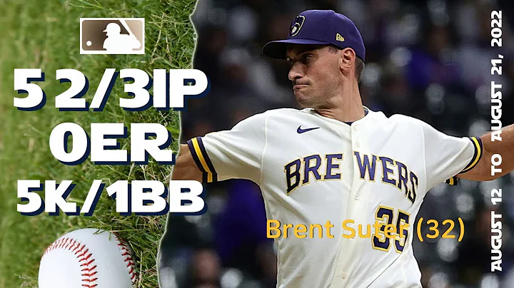 Brent Suter | Aug 12 ~ 21, 2022 | MLB highlights