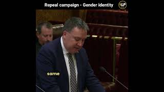 Gender Identity Repeal Campaign - John Ruddick MLC