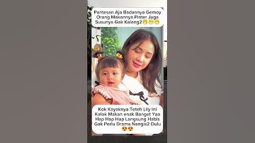 makin kesini wajahnya lily jadi mirip sama nagita😍#nagita#raffiahmad#babylily#shortvideo#shortsfeed