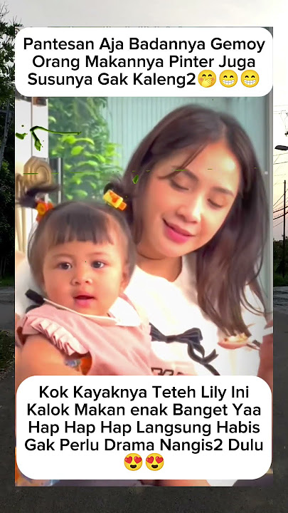 makin kesini wajahnya lily jadi mirip sama nagita😍#nagita#raffiahmad#babylily#shortvideo#shortsfeed
