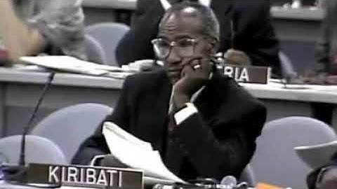 Speech on environment by a 13 YEAR old in UNESCO