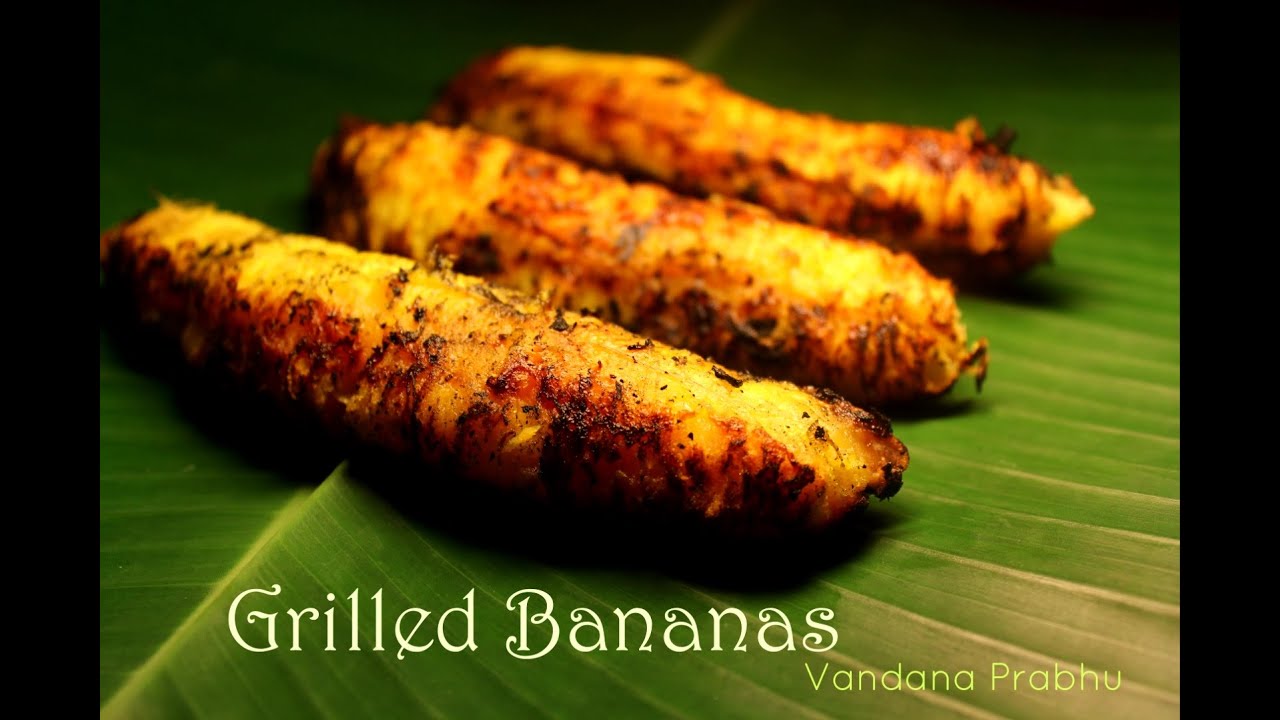 Grilled banana / How to Grill a Delicious Banana Dessert/ YouTube