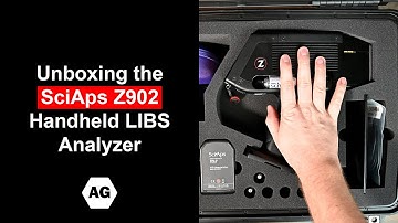 Unboxing the SciAps Z902 Handheld LIBS Analyzer