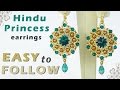 How to make jewelry Rivoli earrings Jewellery making