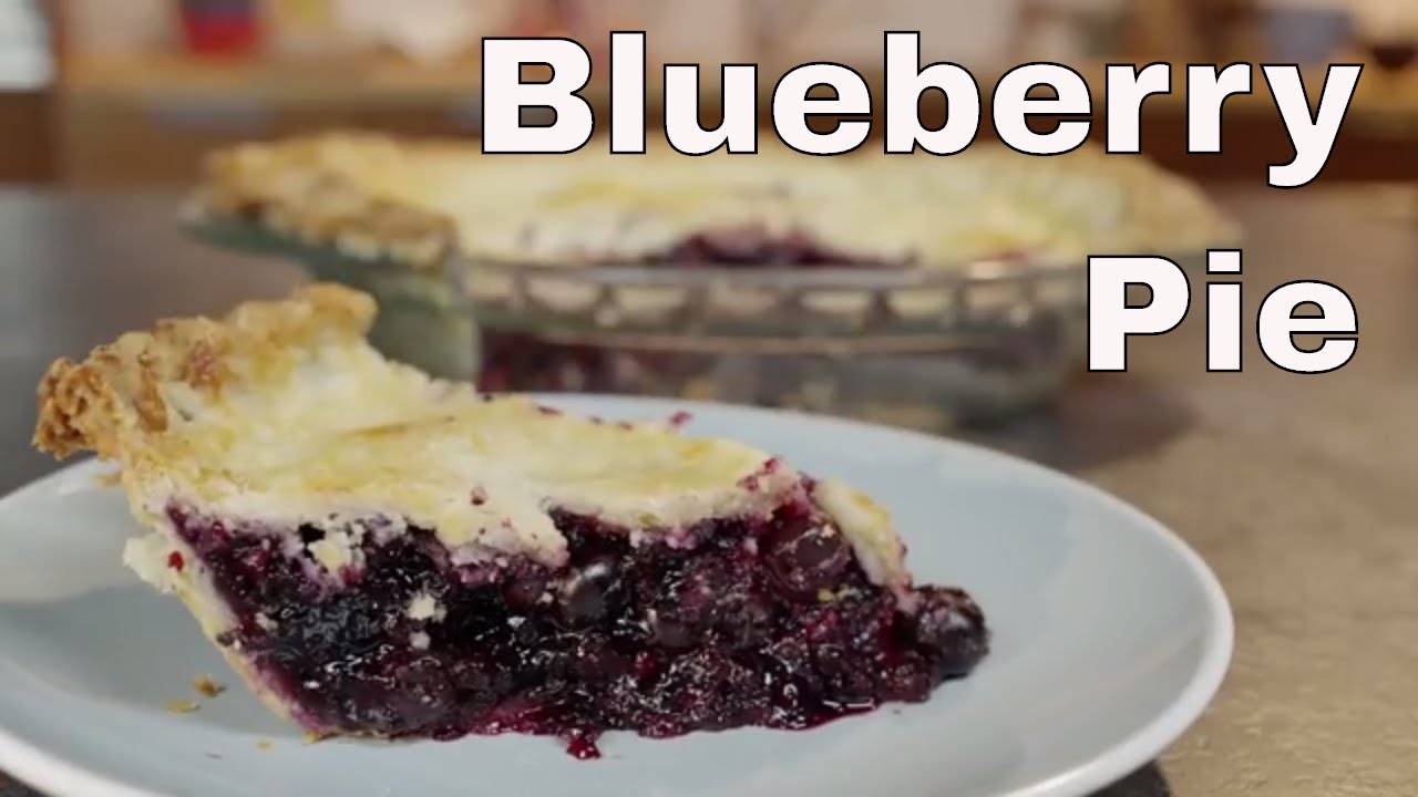 Homemade Blueberry Pie ||  Glen & Friends Cooking