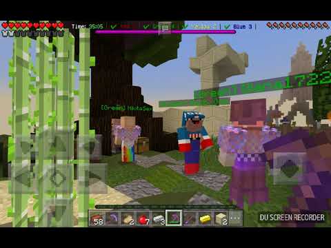 Играю в Майнкрафт в BedWars