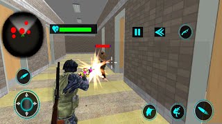 Real Shooting Gun Strike  Counter Attack:3D  Shooter - Android GamePlay - FpS Shooting Game. #2 screenshot 5