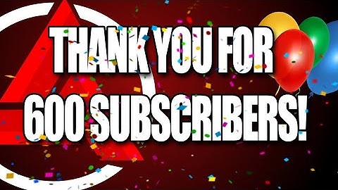 Thank you for 600 Subscribers || Special intro video | Enjoy!!