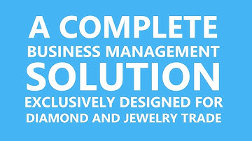 Manage Diamonds - Diamond and Jewelry Inventory Software