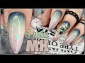 Ombre Gradient manicure / Осенний маникюр 2022🔥/ Рисуем веточку оливы