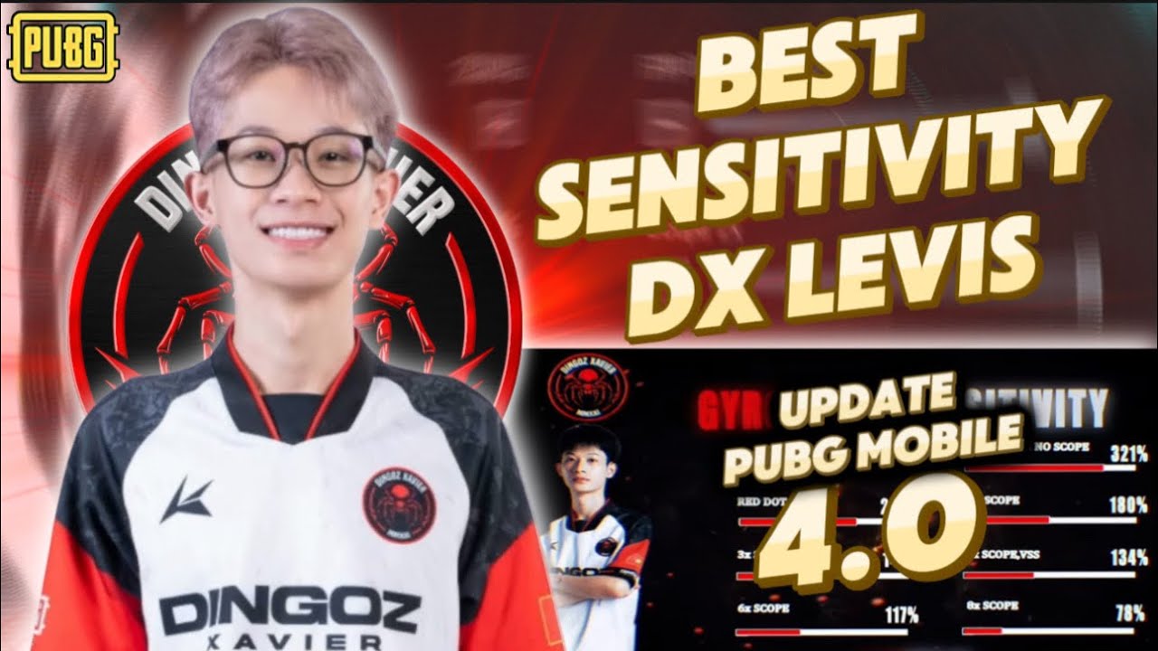 UPDATE 4.0 🔥 SENSI DX LeVis TERBARU 2025 | SENSITIVITY PUBG MOBILE ...