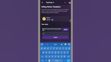 Selling Notion Templates | TapSwap Code | How to Make Thousands Monthly Selling Notion Templates |