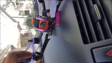 Japalura 4 with RunCam Split - final moments of the bottom plate