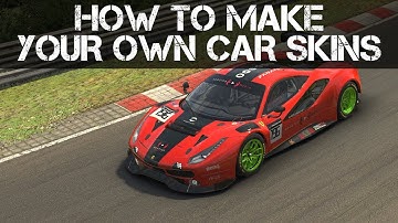 How to make Custom Liveries & Car Skins for iRacing