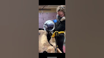 Step Four: Creating a Black Walnut Conference Table/Epoxy Pour/ Black Epoxy Conference Table/Custom