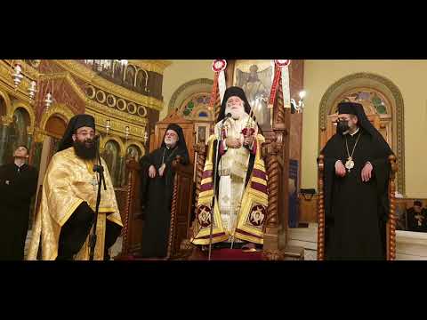Το κήρυγμα του Πατριάρχη Θεόδωρου στον Παν. Εσπερινό στην Ι.Μ Αγ.Γεωργίου παλαιού Καΐρου (6.5.21)
