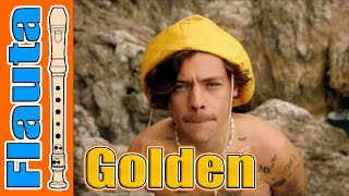 Video thumbnail of "Golden - Harry Styles | Flauta / Recorder"