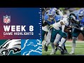 Eagles vs. Lions Week 8 Highlights | NFL 2021