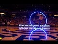 SpinFX LED Cyr Halftime Show for the Warriors - NBA Playoffs 2017