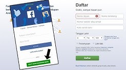 Cara Buat Akun Facebook Baru Menggunakan Nomor di HP | www facebook login - Durasi: 8.30. 