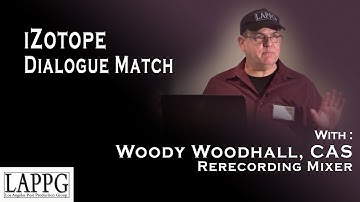iZotope Dialogue Match | LAPPG