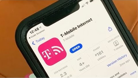 How to download T Mobile 5G High Speed Internet Gateway App on iPhone 12