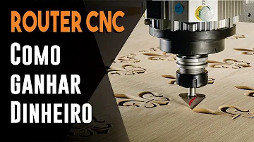 O que posso fazer com uma router CNC?