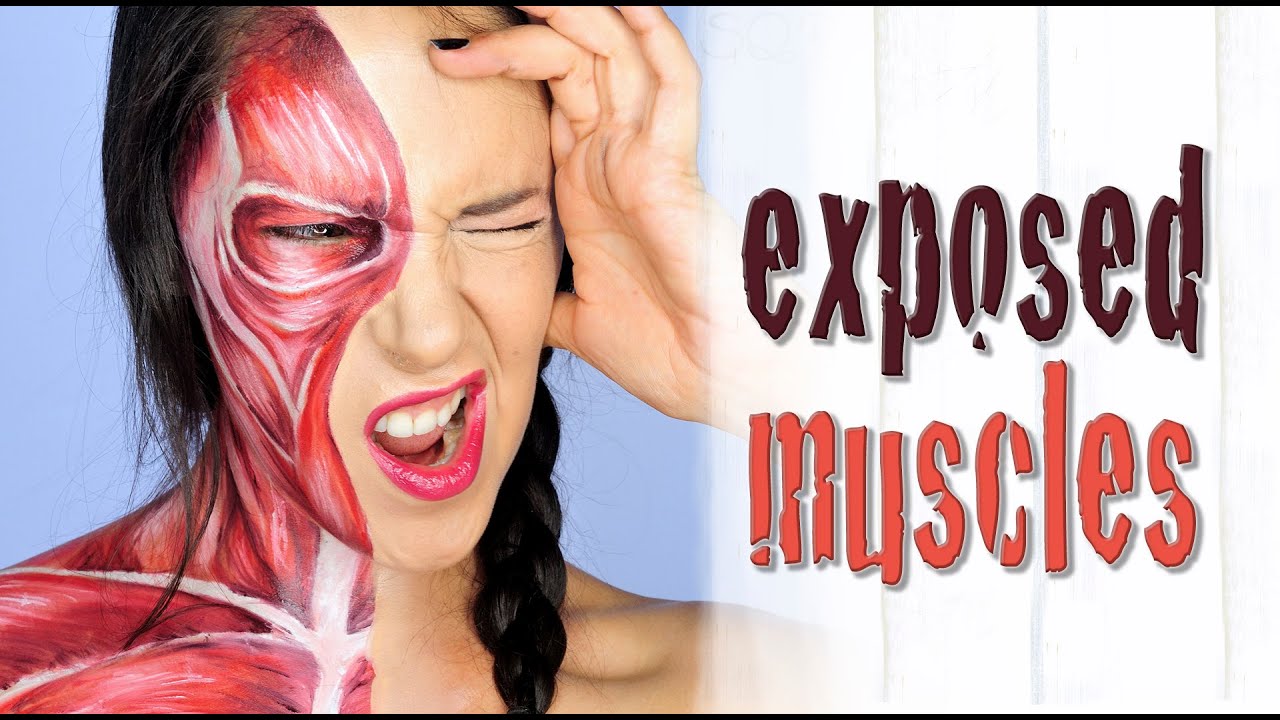 Muscle Exposed Special Effects Makeup Silvia Quiros YouTube