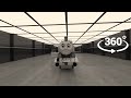 4k vr 360 thomas the tank engine in scary horror garage