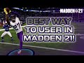 How to User in Madden 21 - Madden 21 Tips