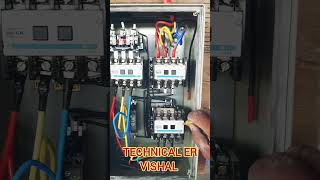 Star delta starter full explains with wiring...must watch...l&t starter