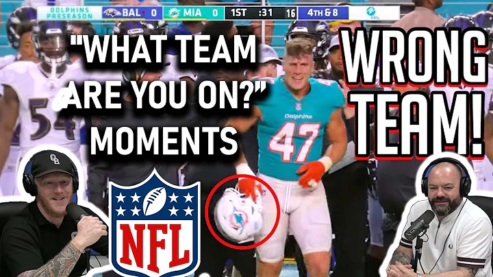 NFL "What Team are you on?" Moments REACTION!! | OFFICE BLOKES REACT!!