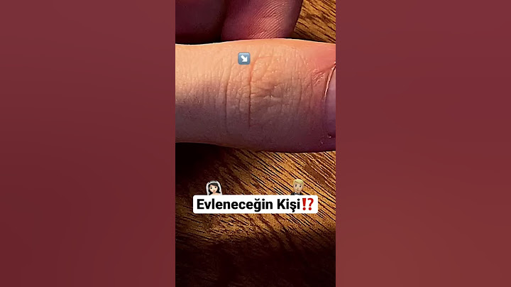 EVLENECEĞİNİZ KİŞİNİN İSMİ PARMAĞINIZDA YAZIYOR!