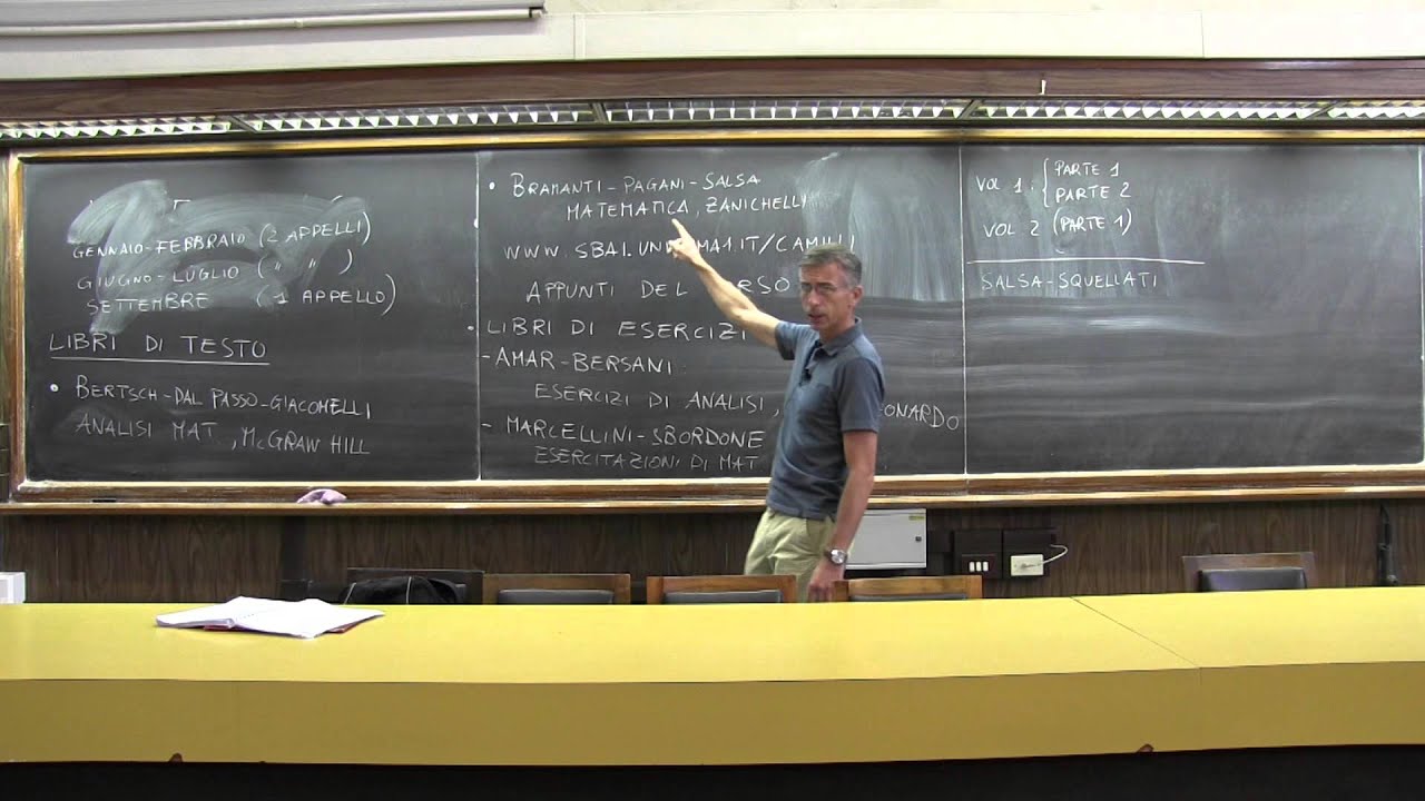scarica videolezioni analisi matematica 1