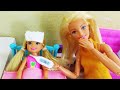 Barbie and chelseas routine    chelseas fever