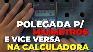 Polegada para Milímetro e Milímetro para Polegada - Como converter