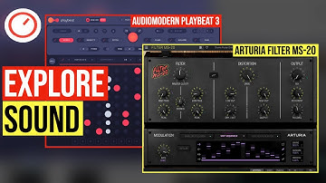 Arturia Filter MS-20 (Free) and Audiomodern Playbeat 3 Drum Machine - FREE Presets | Explore Sound