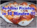 Der ultimative 10 Minuten Pizzateig nach Jörn Fischer  - Klaus grillt ( Perfekter Pizzateig )