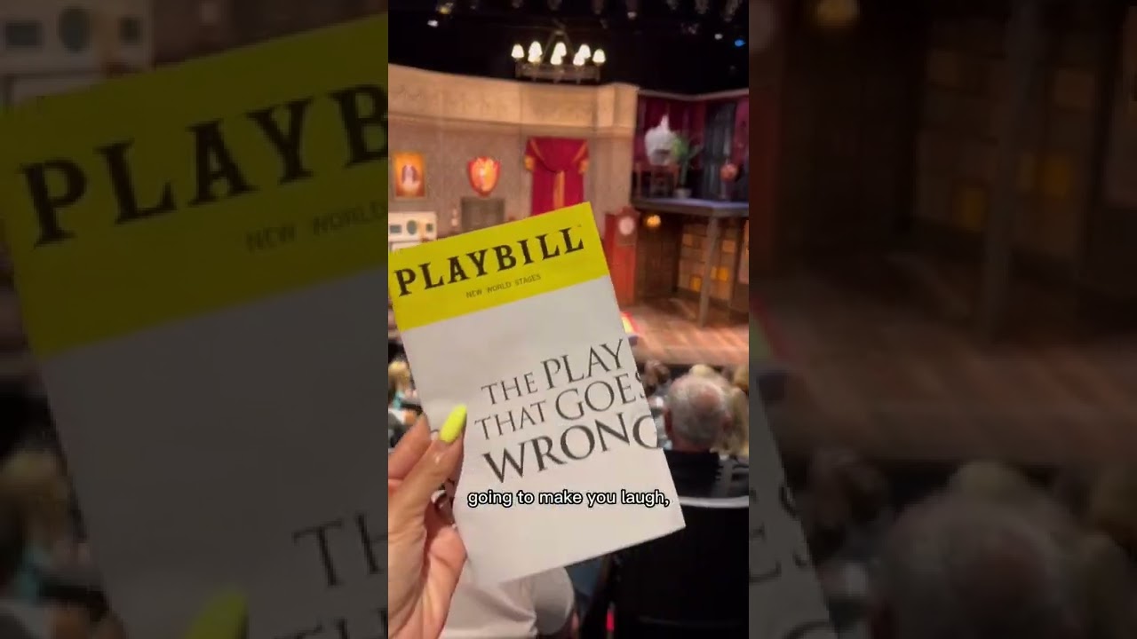 Come With Me to See The Play That Goes Wrong! 