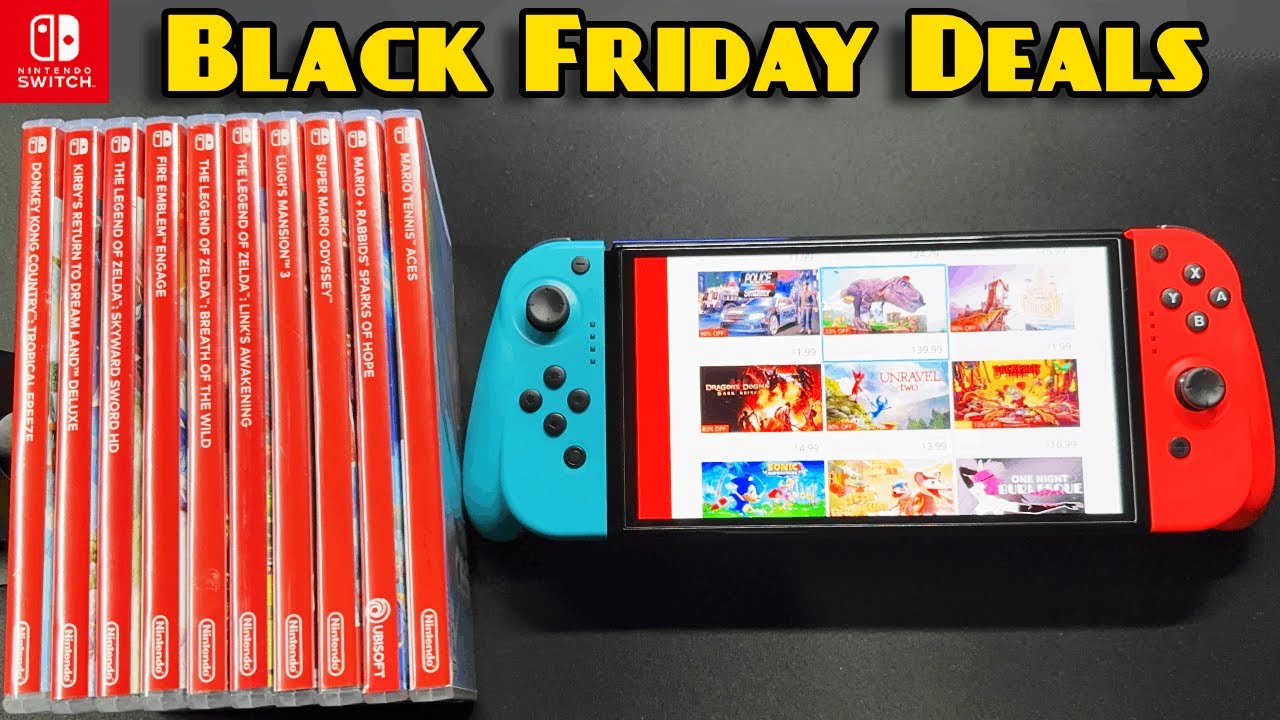 Black Friday 2023: Nintendo video game specials 