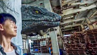 【2025最新怪兽爽片】大蛇紧逼学生进厂,大战一触即发!【蛇岛狂蟒Snake Island Python】|驚悚 災難 |【電影派對】