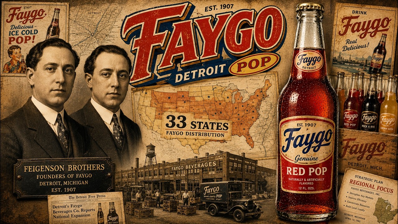 Faygo: How Detroit's Soda Empire Reached 33 States—Then Deliberately Shrank Back