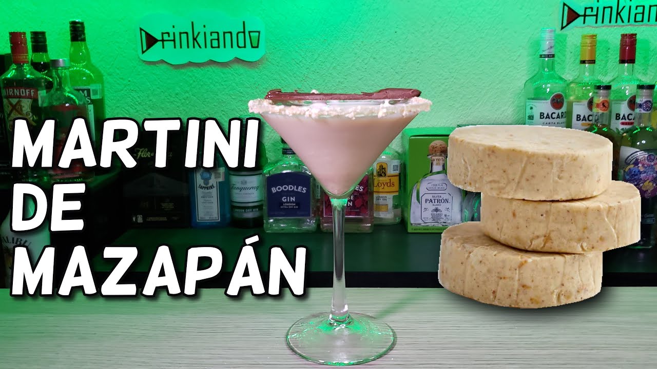 ¿Cómo Preparar El Martini De Mazapán? │Coctel Extremadamente Delicioso